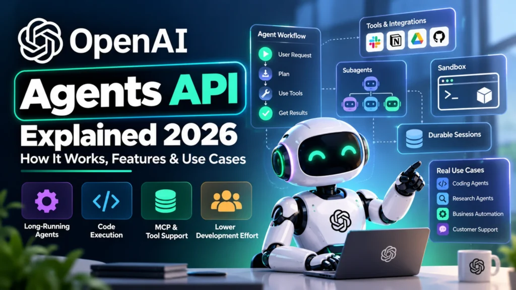 OpenAI Agents API explained 2026 with AI agents and automation