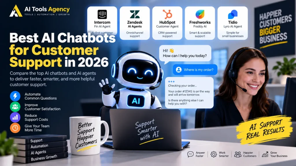 Best AI chatbots for customer support in 2026
